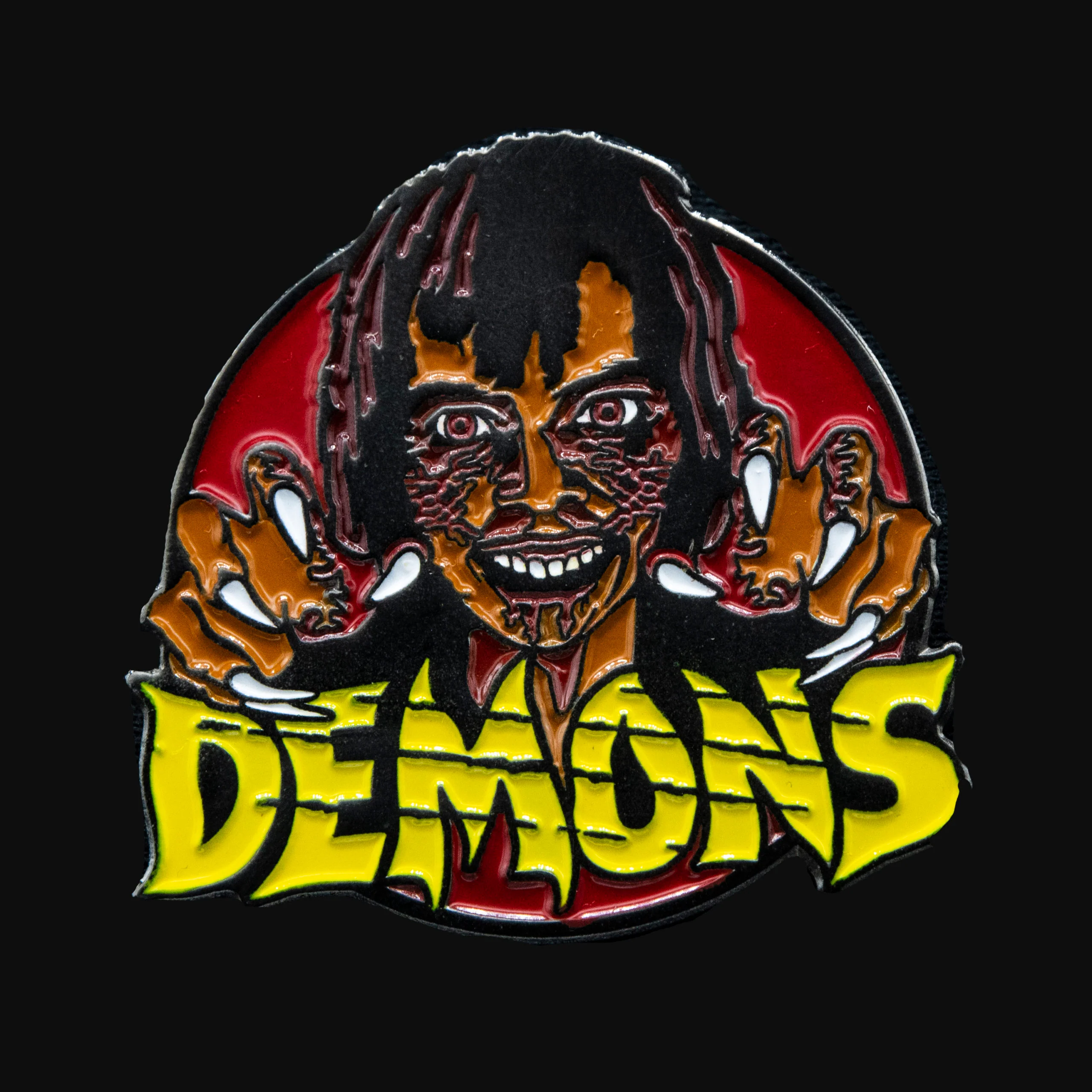 Demons Enamel Pin - Synapse Films Exclusive - Image 2