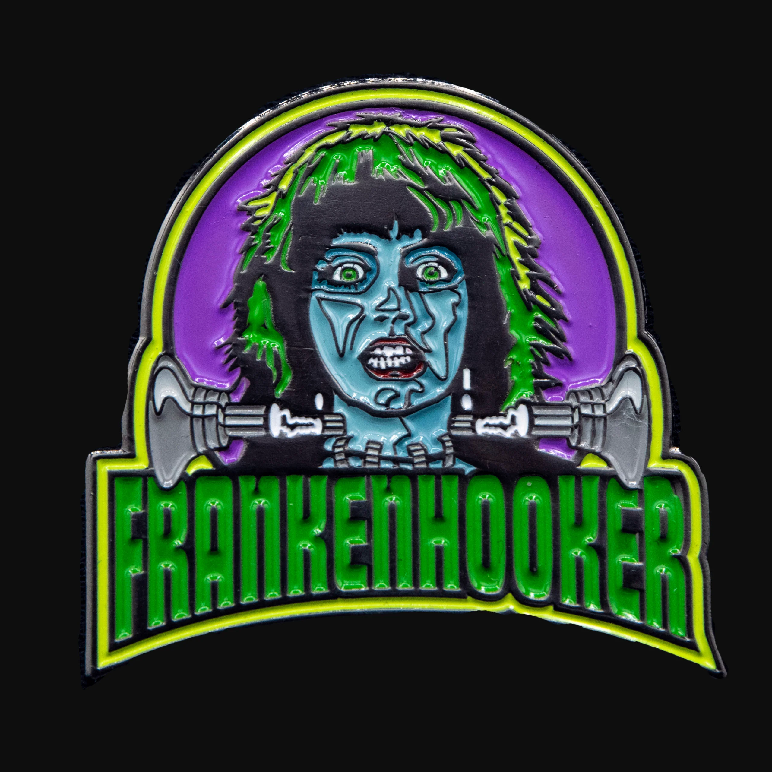 Frankenhooker Enamel Pin - Synapse Films Exclusive - Image 2