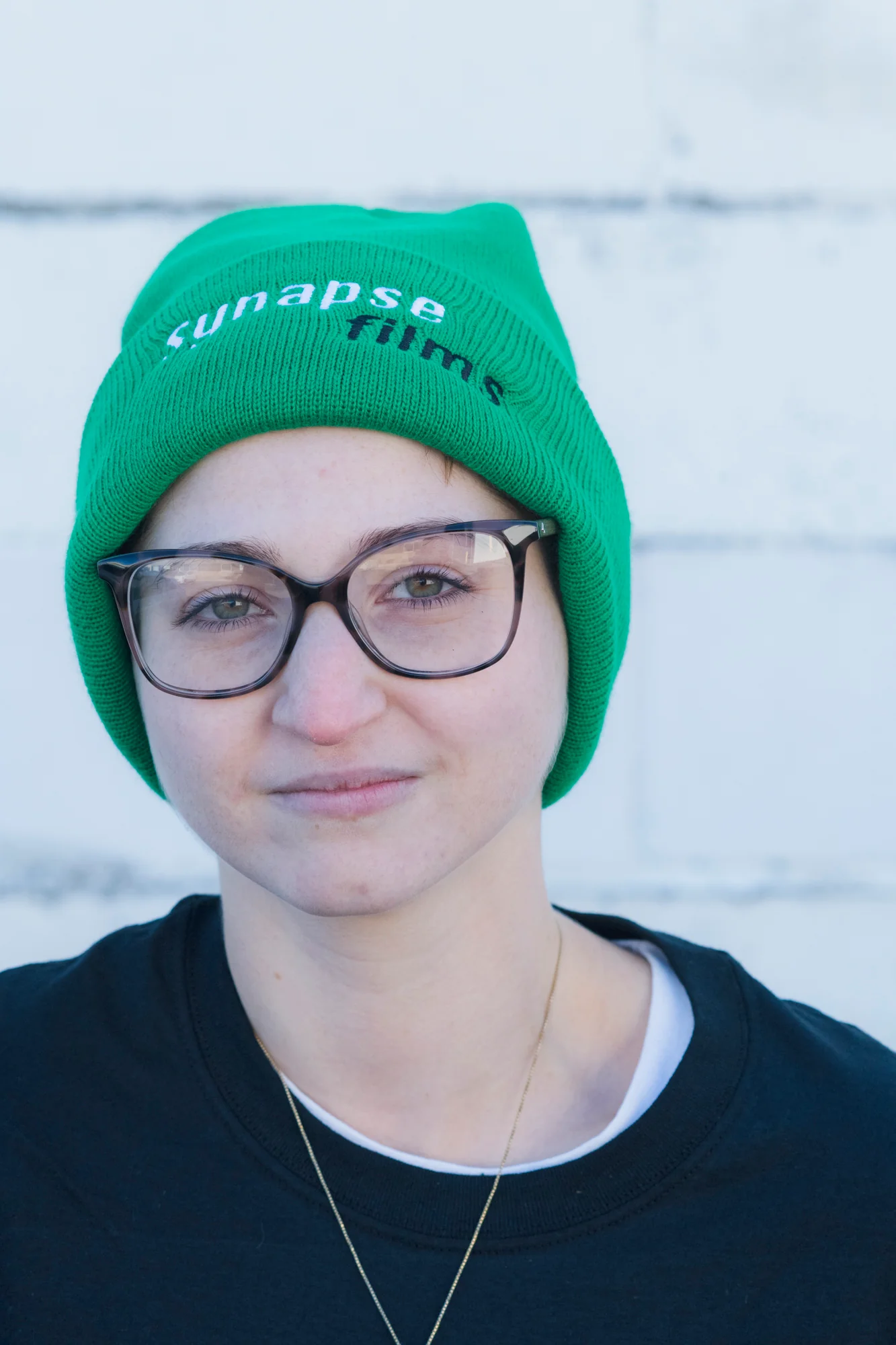 Synapse Films Green Beanie - Image 3