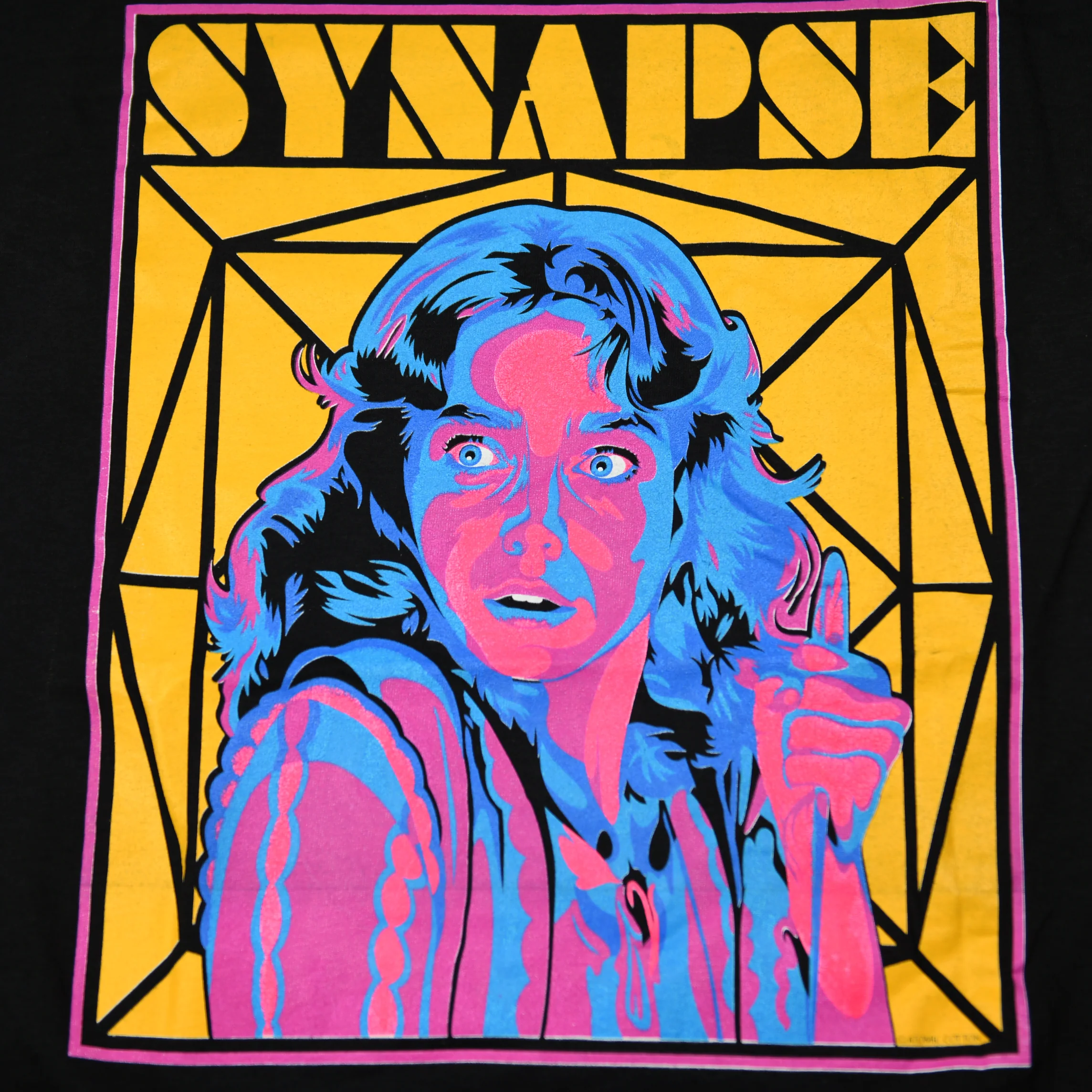 Synapse Suspiria Mens Magenta T-Shirt - Image 2